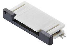 Molex ZIF, SMD FPC-Steckverbinder, Buchse, 36-polig / 1-reihig, Raster 0.5mm Lötanschluss