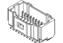 Molex Pico-Clasp Leiterplatten-Stiftleiste Gerade, 40-polig / 2-reihig, Raster 1.0mm, Kabel-Platine,