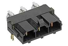 Molex Mini-Fit Sr. Series Right Angle Through Hole PCB Header, 4 Contact(s), 10.0mm Pitch, 1 Row(s), Shrouded