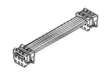 Molex Cable PlanoNo Apantallado Picoflex De 10 Conductores, Paso 1.27mm, Long. 250mm, Con. A: Hembra, Con. B: Hembra