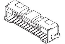 Molex CLIK-Mate Leiterplattenbuchse Gewinkelt 4-polig / 1-reihig, Raster 2mm
