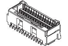 Molex Conector Hembra Para PCB Serie CLIK-Mate 503154, De 16 Vías En 2 Filas, Paso 1.5mm, 100 V, 12A, Montaje