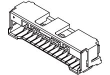 Molex CLIK-Mate Leiterplattenbuchse Gewinkelt 10-polig / 1-reihig, Raster 1.5mm