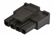 Molex Crimpsteckverbinder-Gehäuse Stecker 3mm, 4-polig / 1-reihig, PCB Für 43030 Crimp-Buchsenkontakte Micro-Fit 3.0,
