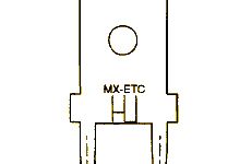 Molex 19705 Flachsteckhülse, Unisoliert, 6.35 X 0.81mm, Stecker