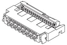 Molex, SMD FPC-Steckverbinder, Buchse, 45-polig / 1-reihig, Raster 0.3mm Lötanschluss