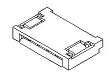 Molex Connecteur FPC 5 Contacts Pas 0.5mm, 1 Rangée(s), Femelle Non-ZIF Angle Droit, Montage SMT 51281