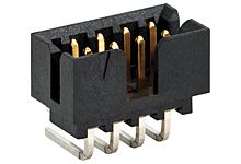 Molex Conector Macho Para PCB Ángulo De 90° Serie Milli-Grid De 14 Vías, 2 Filas, Paso 2.0mm, Para Soldar, Montaje