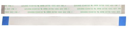 RS PRO Flachbandkabel FFC, 22-adrig, Raster 0.5mm Nicht Abgeschlossen