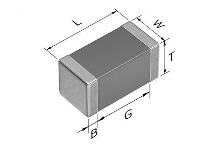 TDK, CGA, SMD MLCC, Vielschicht Keramikkondensator NP0, 1.2nF ±5% / 50V Dc, Gehäuse 0603 (1608M), AEC-Q200