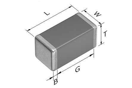 TDK, C, SMD MLCC, Vielschicht Keramikkondensator C0G, 100pF ±5% / 100V Dc, Gehäuse 0402 (1005M)