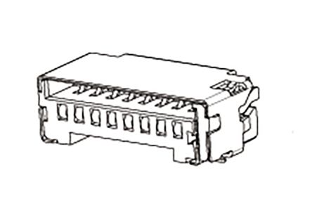78723-1001 micro-sim 1,35 mm 6way smt socket Molex