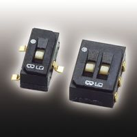 Nidec Components Copal Electronics DIP-Schalter, 1-polig Oberflächenmontage Gleiten, 100 MA (nicht Schaltend), 100 MA (schaltend)