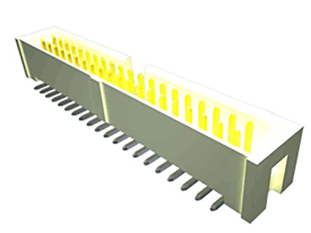 Samtec HTST Leiterplatten-Stiftleiste Gerade, 10-polig / 2-reihig, Raster 2.54mm, Kabel-Platine,