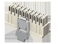 Samtec IPDI Crimpsteckverbinder-Gehäuse Stecker 2.54mm, 16-polig / 2-reihig Gerade, Kabelmontage Für