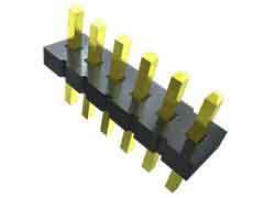 Samtec FTS Series Straight Through Hole Pin Header, 8 Contact(s), 1.27mm Pitch, 2 Row(s), Unshrouded