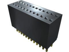 Samtec Conector Hembra Para PCB Serie SMS, De 8 Vías En 1 Fila, Paso 1.27mm, 12A, Montaje En Orificio Pasante, Para
