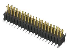 Samtec FTSH Stiftleiste Gerade, 10-polig / 2-reihig, Raster 1.27mm, Kabel-Platine, Lötanschluss-Anschluss, 3.4A, Nicht
