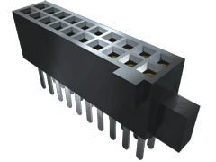 Samtec Conector Hembra Para PCB Serie SFM, De 30 Vías En 2 Filas, Paso 1.27mm, 250 V, 3.2A, Montaje Superficial, Para