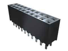 Samtec Conector Hembra Para PCB Serie SQW, De 16 Vías En 2 Filas, Paso 2mm, 250 V, 281 V., 3.8A, Montaje En Orificio