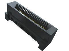 Samtec Conector De Borde HSEC8-DV, Paso 0.8mm, 40 Contactos, 2 Filas, Vertical, SMT, Hembra, 2.8A