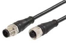 Molex 传感器执行器电缆, 120066系列, M12转M12