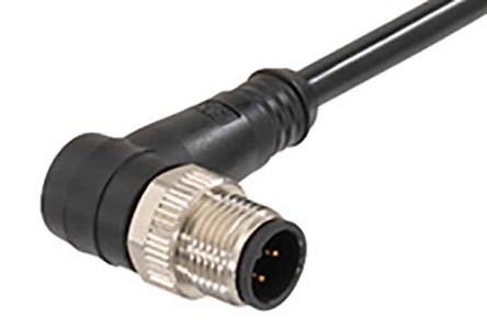 Molex Male 4 Way M12 To Unterminated Sensor Actuator Cable, 2m