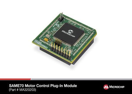 Microchip ATSAME70 Evaluierungsplatine, ATSAME70 Motor Control Plug In Module
