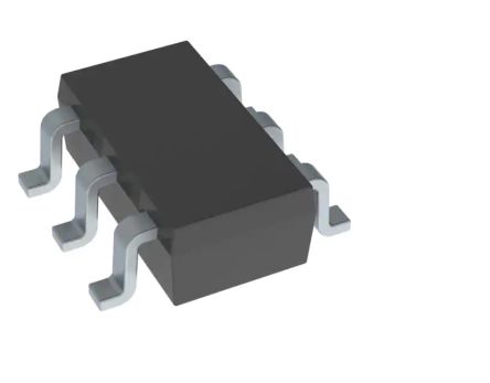 Vishay MOSFET Canal P, TSOP-6 8 A 30 V, 6 Broches