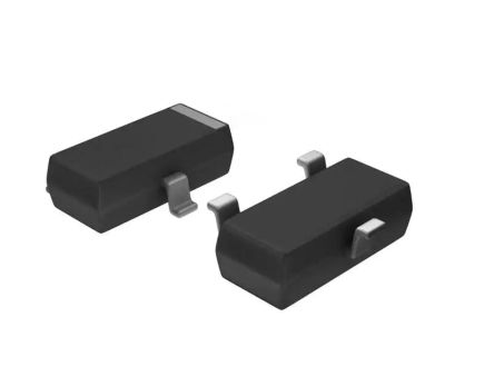 Vishay TN2404K TN2404K-T1-E3 N-Kanal, SMD MOSFET 240 V / 200 MA, 3-Pin TO-236