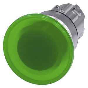 디바이스마트,스위치/부저/전기부품 > 스위치 > 푸쉬버튼 스위치 > 푸쉬버튼 스위치 (미분류),,3SU1051-1BD40-0AA0,Siemens 3SU1 Series, Green Push Button Head, Momentary, 22.3mm Cutout / 180-9490
