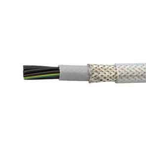 Alpha Wire CY Steuerkabel, 3-adrig X 1 Mm² Transparent, 100m, Kupfergeflecht Verzinnt