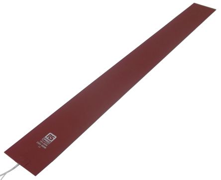 RS PRO Tapis Chauffant En Silicone Rectangle, 230 V C.a., 800 W, 102 X 1016mm