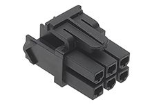 Molex Steckverbindergehäuse 4.2mm / 2-reihig, Kabelmontage