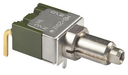 NKK Switches NKK Druckschalter Ein-(Ein) THT, 1-poliger Umschalter 28V Ac/dc / 0.4VA