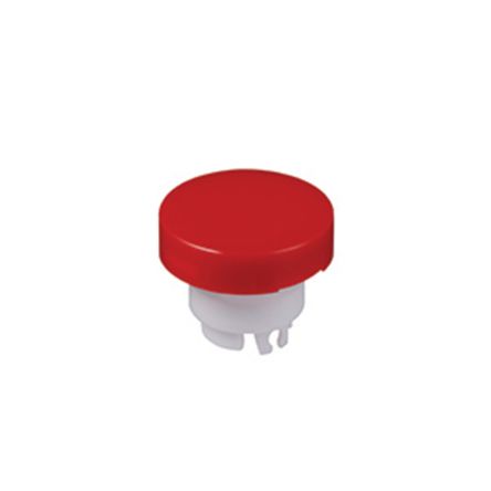 NKK Switches Push Button Cap For Use With YB Series Pushbuttons, 15 (Dia.) X 12.2mm