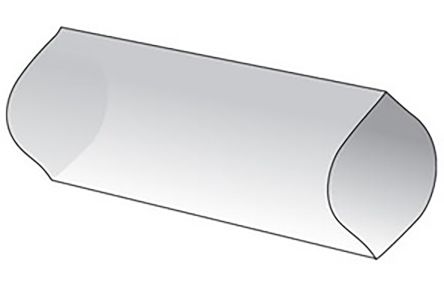 Alpha Wire FIT-400 Wärmeschrumpfschlauch, FEP Natur, Ø 4.57mm Schrumpfrate 1.2:1, Länge 1.2m