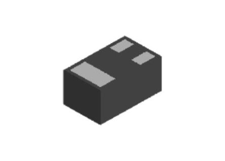 DiodesZetex DMN2450UFB4-7R N-Kanal, SMD MOSFET 20 V / 1 A 900 MW, 3-Pin X2-DFN1006