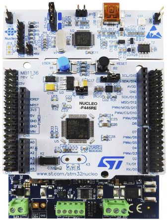 STMicroelectronics Nucleo Pack MCU Microcontroller Development Kit ARM Cortex-M4 ARM STM32F446RET6