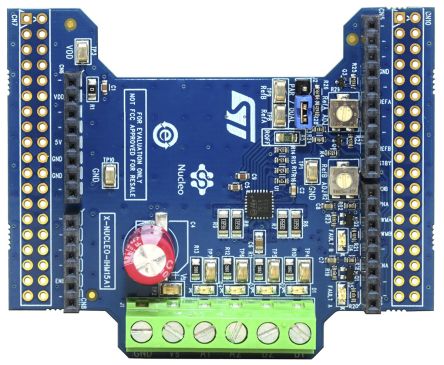STMicroelectronics STSPIN840 Entwicklungsbausatz Spannungsregler, Dual Brush DC Motor Driver Expansion Board Based On