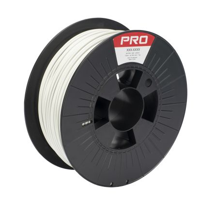 RS PRO PLA 3D-Drucker Filament Zur Verwendung Mit Gängige Desktop-3D-Drucker, Hellgrau, 2.85mm, FDM, 1kg