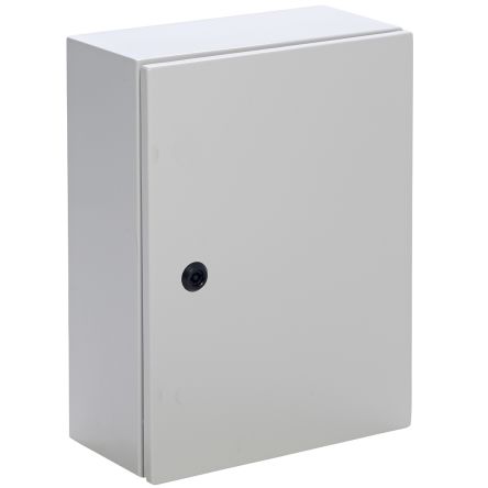 Contactum Caja De Pared De Acero Galvanizado Gris, Con Placa De Montaje, 300 X 300 X 150mm, IP66