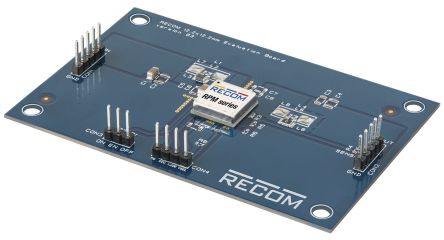 Recom 评估测试板, RPM-6.0系列, 使用于RPM-6.0 降压稳压器模块