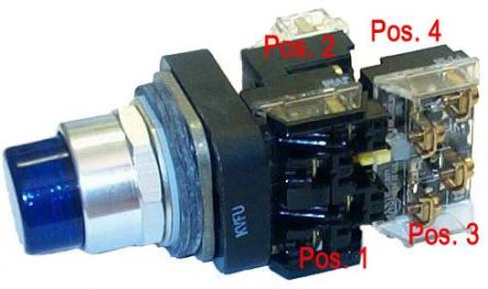 Allen Bradley 800T Drucktastenkopf Ø 30mm, Grün Tastend Beleuchtet Metall, IP67