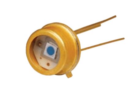 OSI Optoelectronics Fotodiodo 2 Pin, 0.95A/W, 1550nm, Rilevamento Infrarossi, TO-46, TO-5