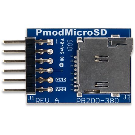 microSD Card Slot 410-380 Digilent Pmod MicroSD