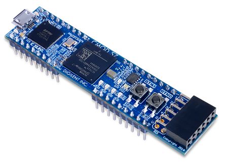 Digilent Development Kit Cmod S7 Breadboardable Spartan-7 FPGA Module For Use With XC7S25 Spartan-7