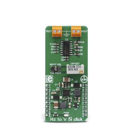 MikroElektronika Kit De Desarrollo, Frequency To Voltage Converter Para Usar Con A/D Conversion, Capacitance Measurement, Frequency To