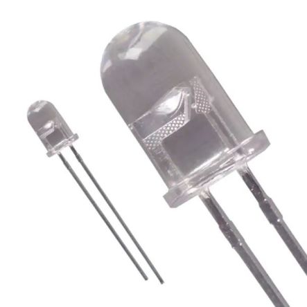 Onsemi IR-Diode, T1.3/4, 940nm, 27 (Minimum)mW/sr, 40°, 2-Pin, THT