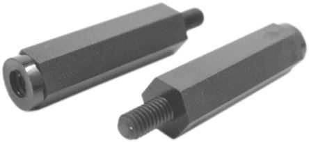 Wurth Elektronik Abstandshalter: M4, Länge 65mm, Polyamid, Außen/Innen, Sechskant M4 M4, 8mm 10mm